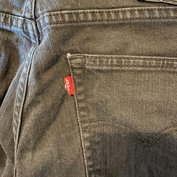 Levis Mens Black Slim Fit 511 Jeans W31 L32 Denim - Picture 9 of 9